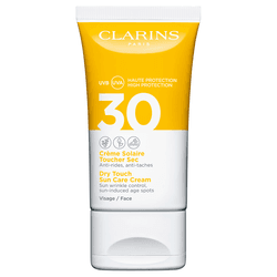 Clarins Dry Touch Visage UVA/UVB 30 Sonnenschutzcreme für das Gesicht